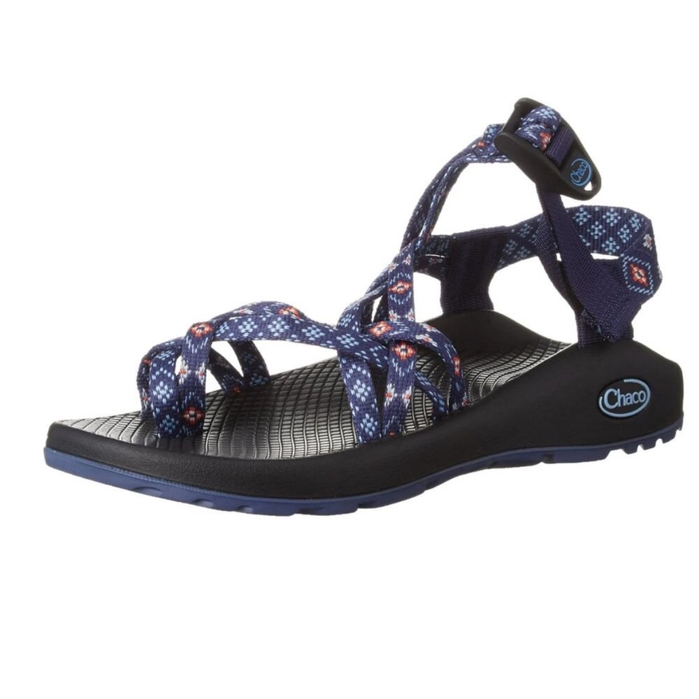 Chaco Womens ZX/2 Classic Southwest Wink Blue Athletic Sandals Size 6